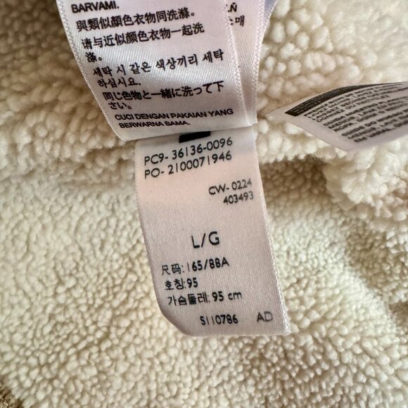 Levi’s Original Sherpa Corduroy Trucker Jacket • Safari Tan • Size L • NWT - Picture 13 of 16